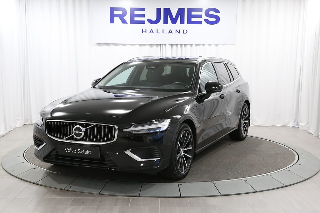 Volvo V60 T6 Plus Bright Edition |Drag |Kamera |Läder |Elstol |Mörkton