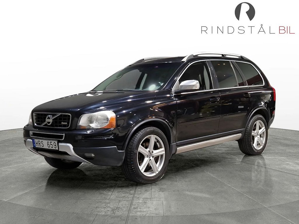 Volvo XC90 D5 185 HK AUT AWD R-DESIGN DRAG 7SITS KAMREM BYTT