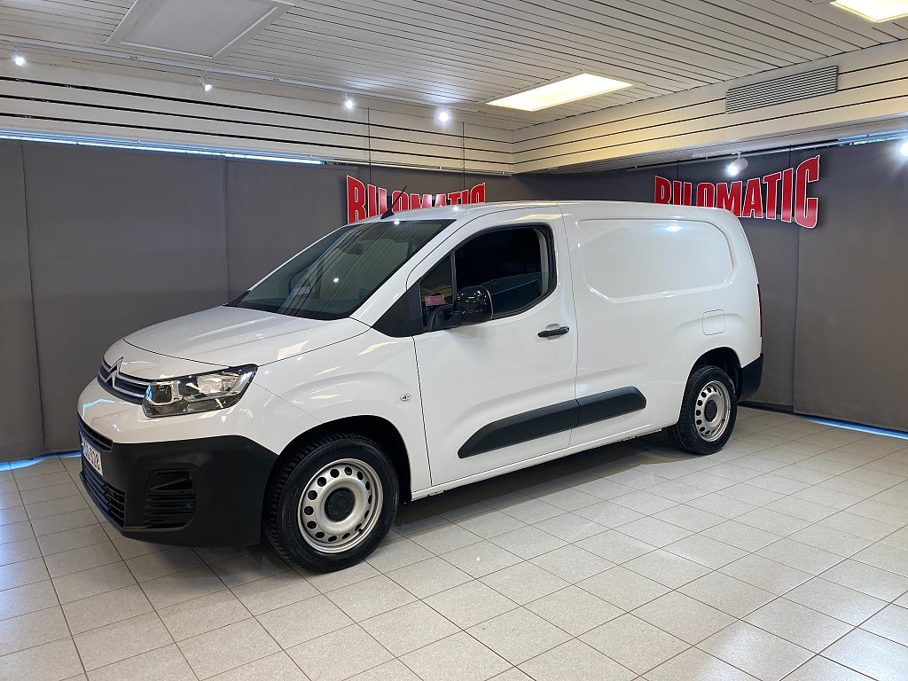 Citroën Berlingo L2 Business Pre 100 Drag Värmare 3-Sits V-Hjul