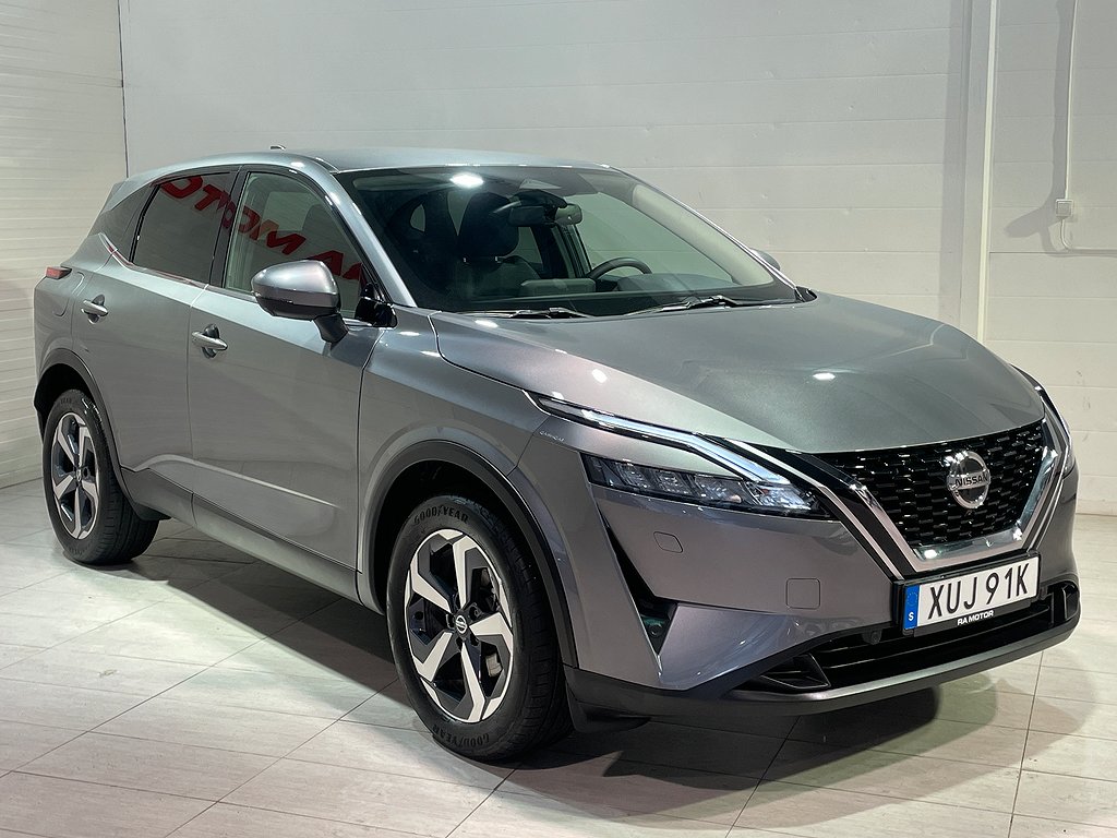 Nissan Qashqai 1.3 N-CONNECTA | 1 ägare | MOMS | Garanti 2023