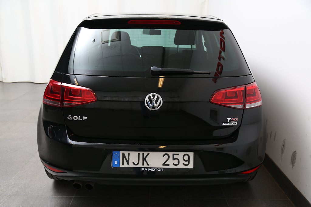 Volkswagen Golf 1,4 TSI 140hk GT 5d Nybesik P-sensorer Motorv 2014