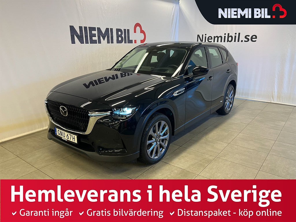 Mazda CX-60 PHEV AWD 63km Range/10 Års Garanti/LAGERBIL
