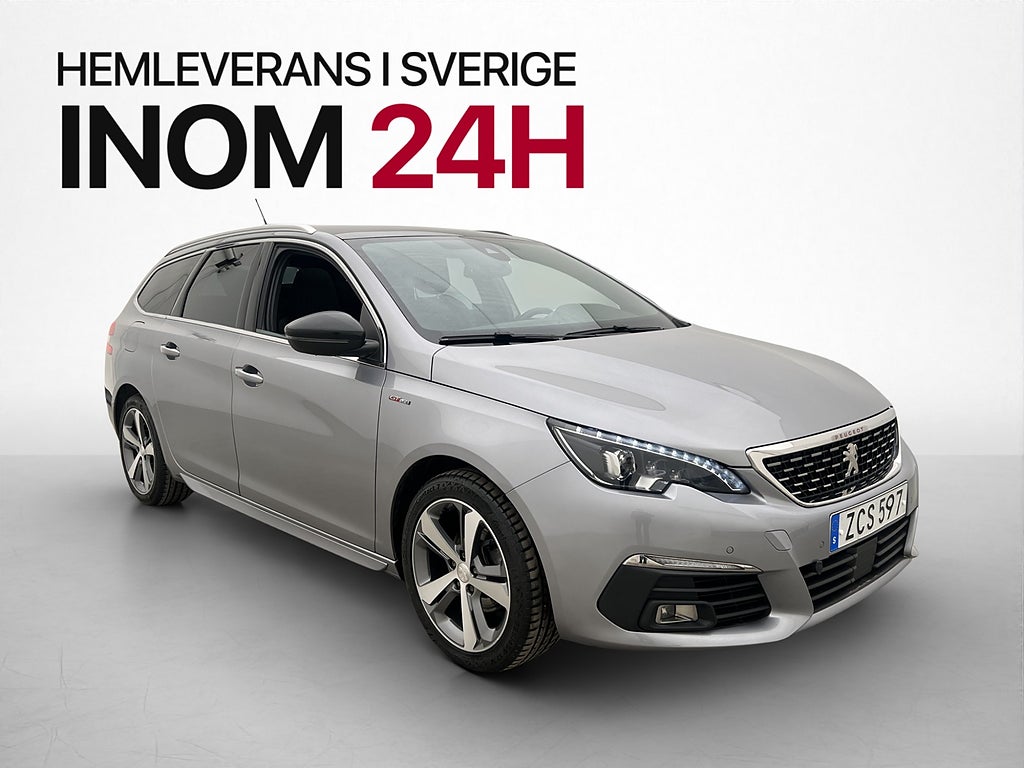 Peugeot 308 GT-Line M&K-Värmare Pano CarPlay Sensorer