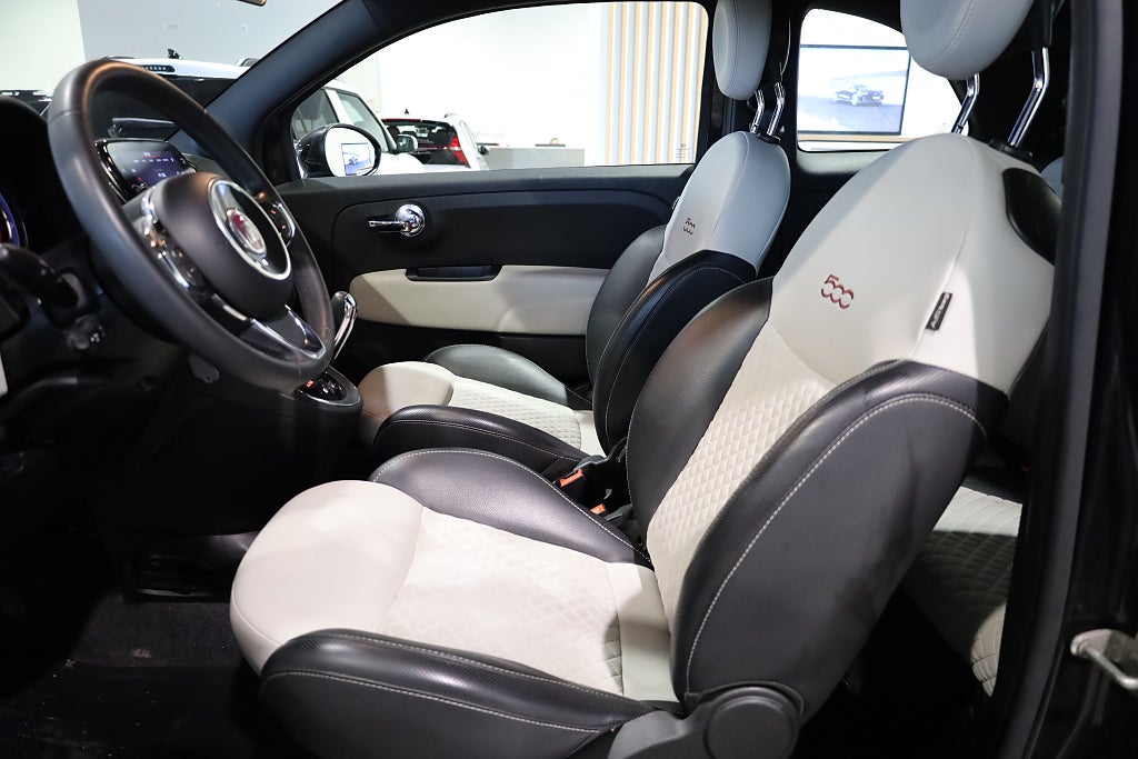 Fiat 500C 1.2 CAB AUT Lounge PDC Blåtand K-rems bytt 2021