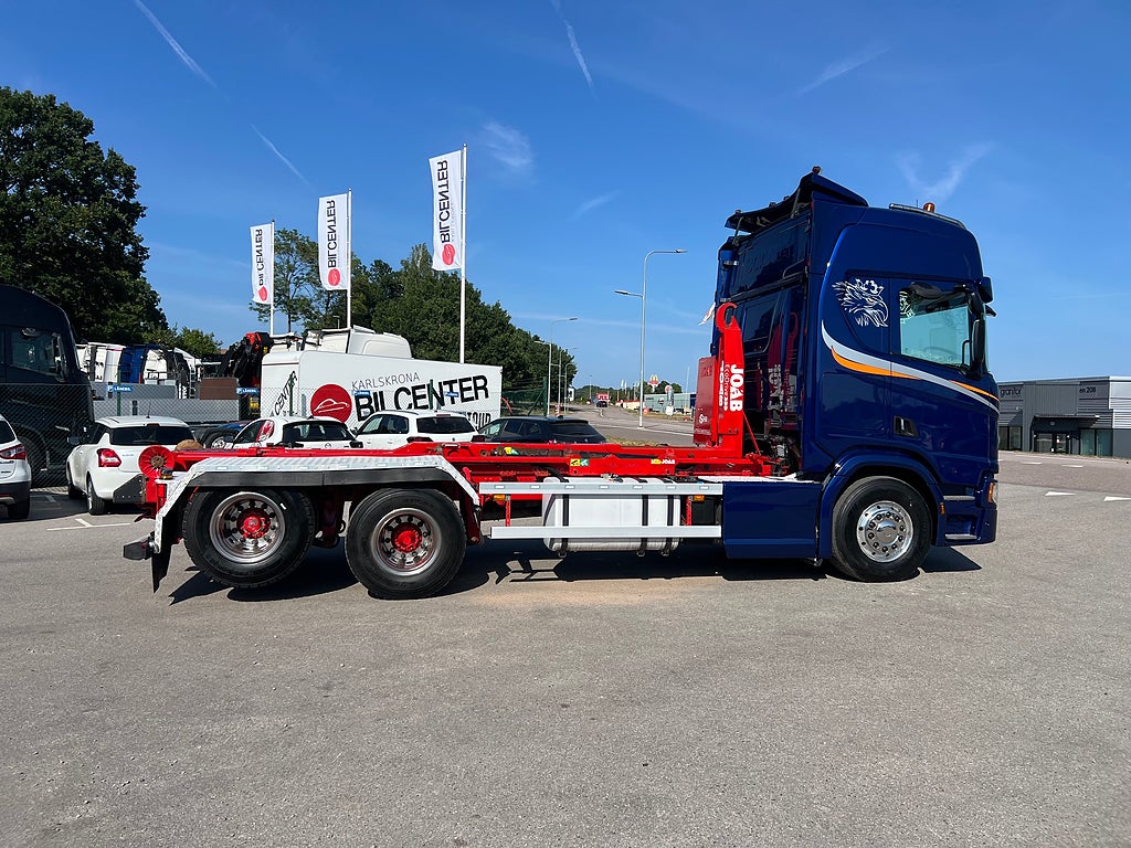 Scania R650 6x2 Lastväxlare, Euro 6