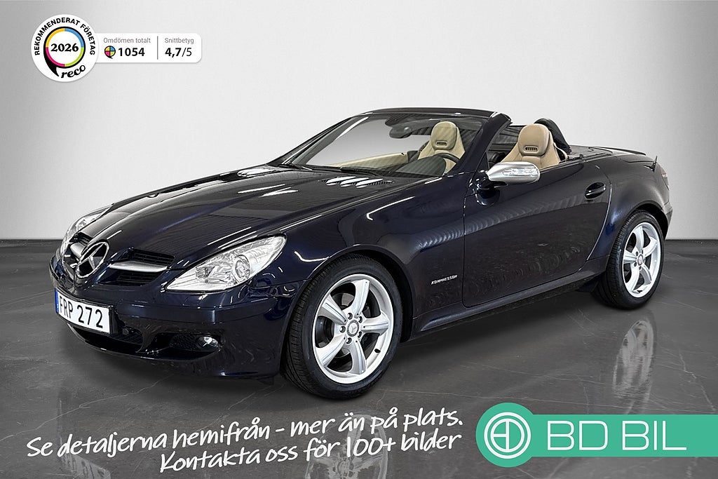 Mercedes-Benz SLK 200 Kompressor SVENSKSÅLD RÄNTEKAMPANJ 3,95%