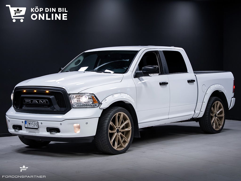 Dodge RAM 1500 Crew Cab 5,7 V8 LARAMIE BRÄNSLEVÄRMARE LEASEBAR  
