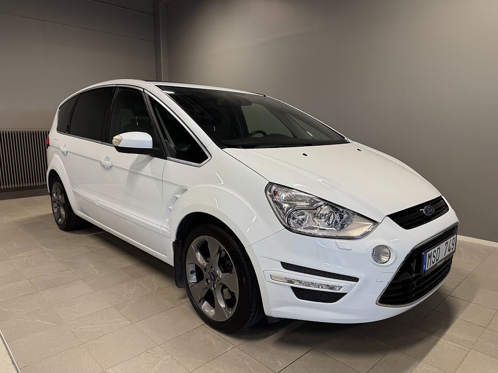 Ford S-Max 2.2 TDCi Durashift Business Pano B-Kam Värm Drag 7-sits