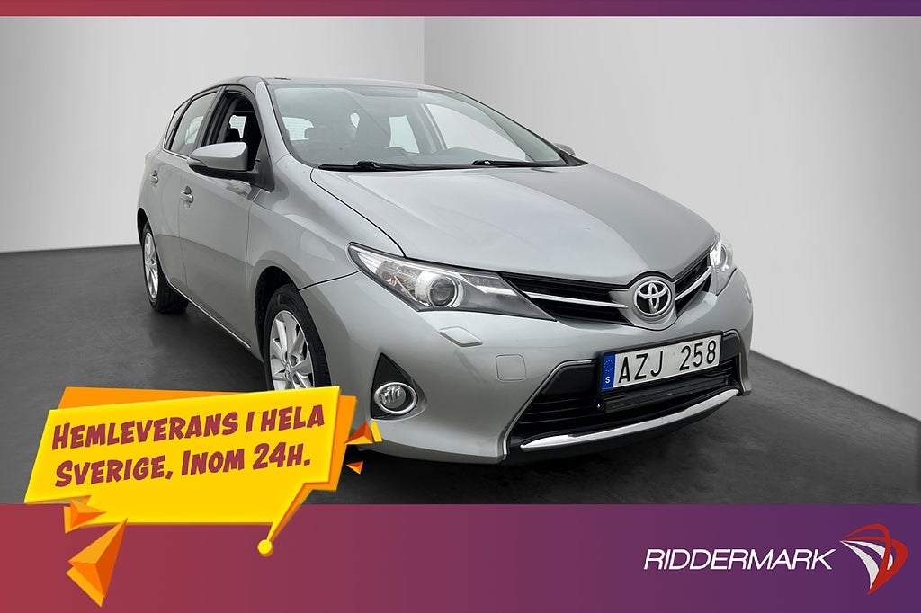 Toyota Auris 1.6 132hk Active Keyless Kamera Bluetooth