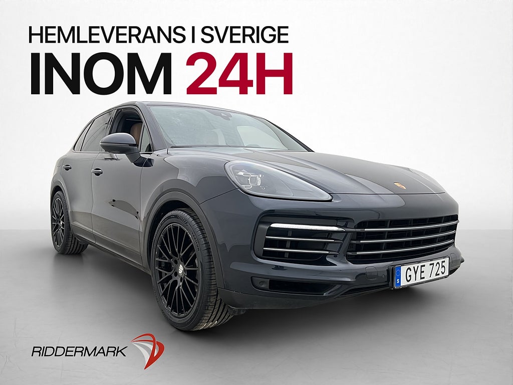 Porsche Cayenne S AWD 340hk Pano B-Kamera Skinn Drag Navi