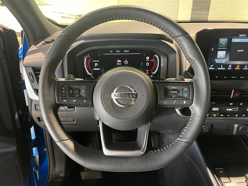 Nissan Qashqai 1.3 TEKNA | Head-Up | 1 ÄGARE | NYSERVAD | 2022
