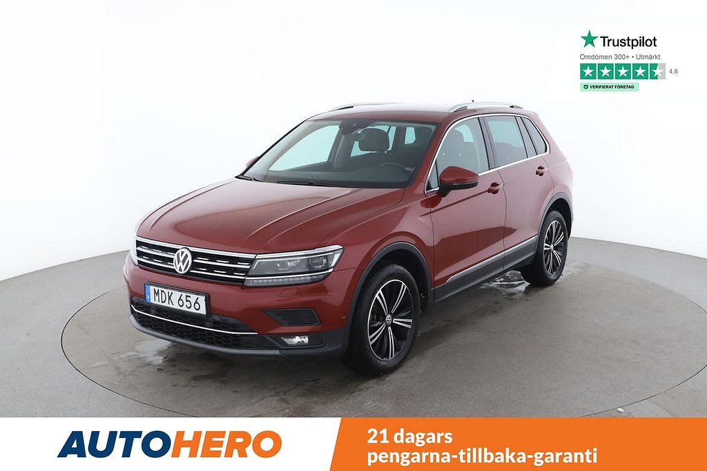 Volkswagen Tiguan 4 Motion, Motorvärmare, Massagestolar, 190HK