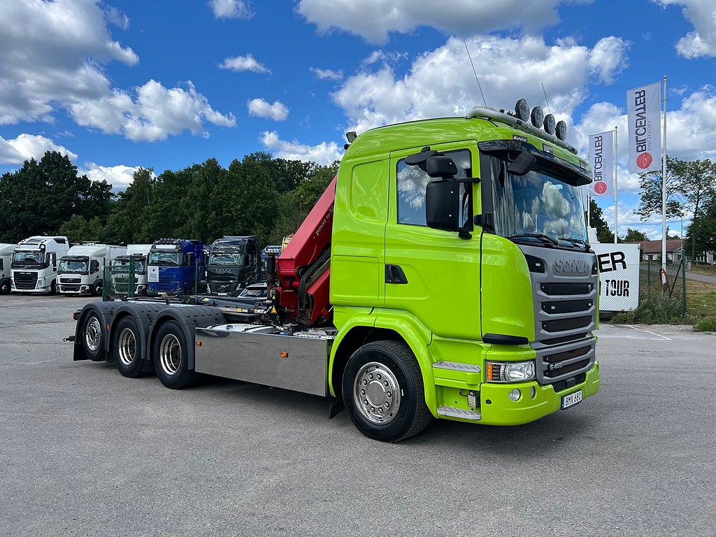 Scania G450 8x4*4 Tridem Kranväxlare