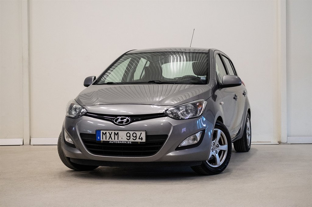 Hyundai i20 5-d 1.2 Select Nyservad 2 Ägare 84hk