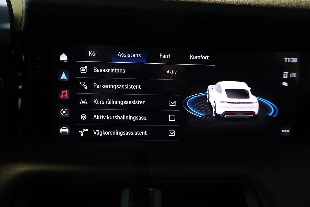 Porsche Taycan 4S DD+ 571HK Navi Pano Kamera Sport Chrono Matrix 2020