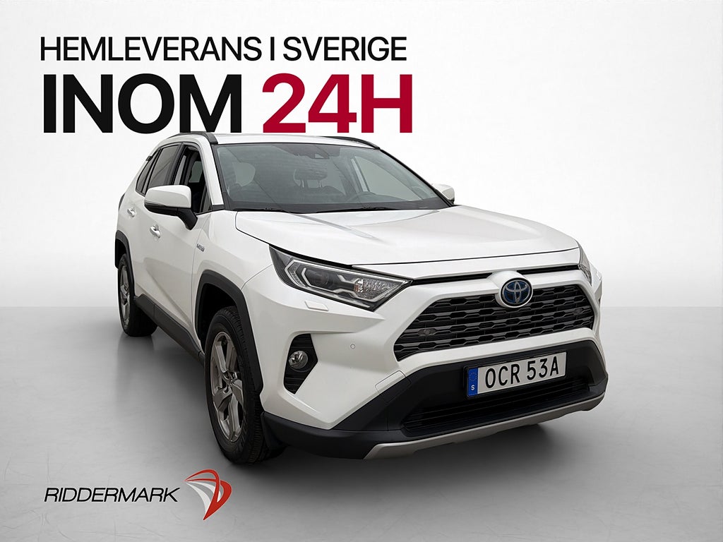 Toyota RAV4 Hybrid AWD 222hk Executive JBL Kamera Skinn