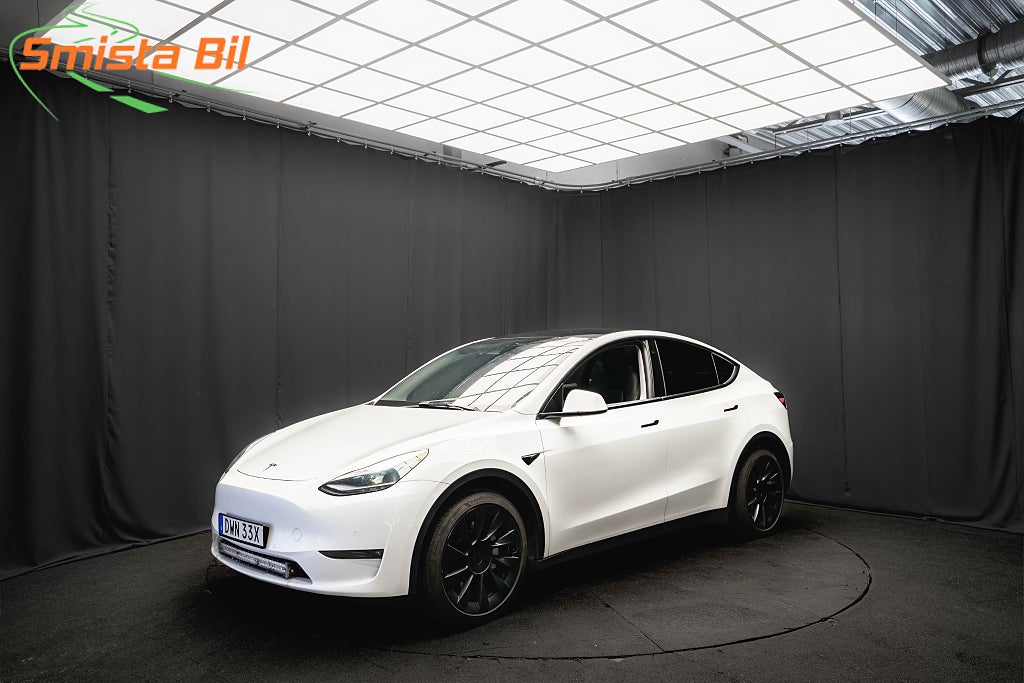 Tesla Model Y Long Range AWD DRAG 20'' PANO LÄDER 1-ÄGARE MOMS