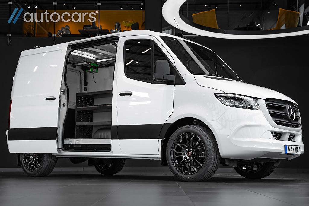 Mercedes-Benz Sprinter 317 CDI 9G-Tronic |Leasbar| Inredning|18"|360°|Värmare