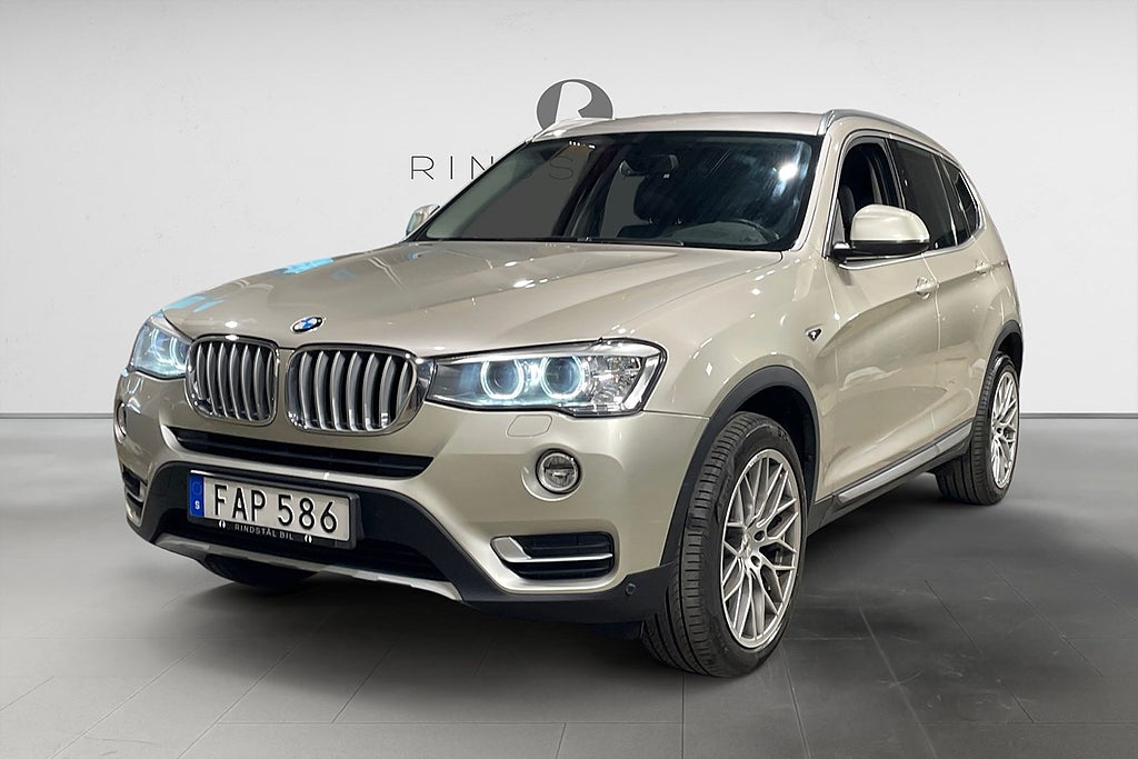 BMW X3 xDrive30d 258 HK AUT DRAG NAVI HUD PDC 13200MIL