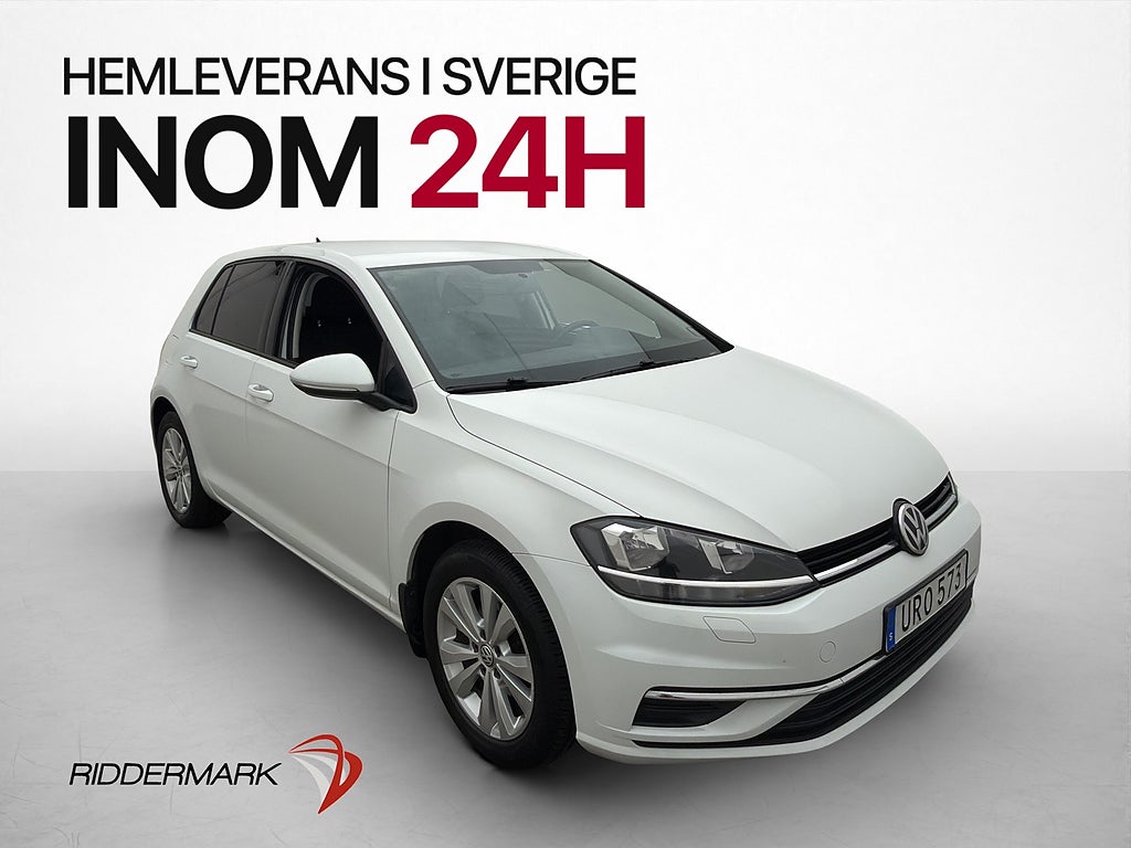 Volkswagen Golf 1.0 TSI CarPlay Endast 0,48l/mil Adaptiv-F