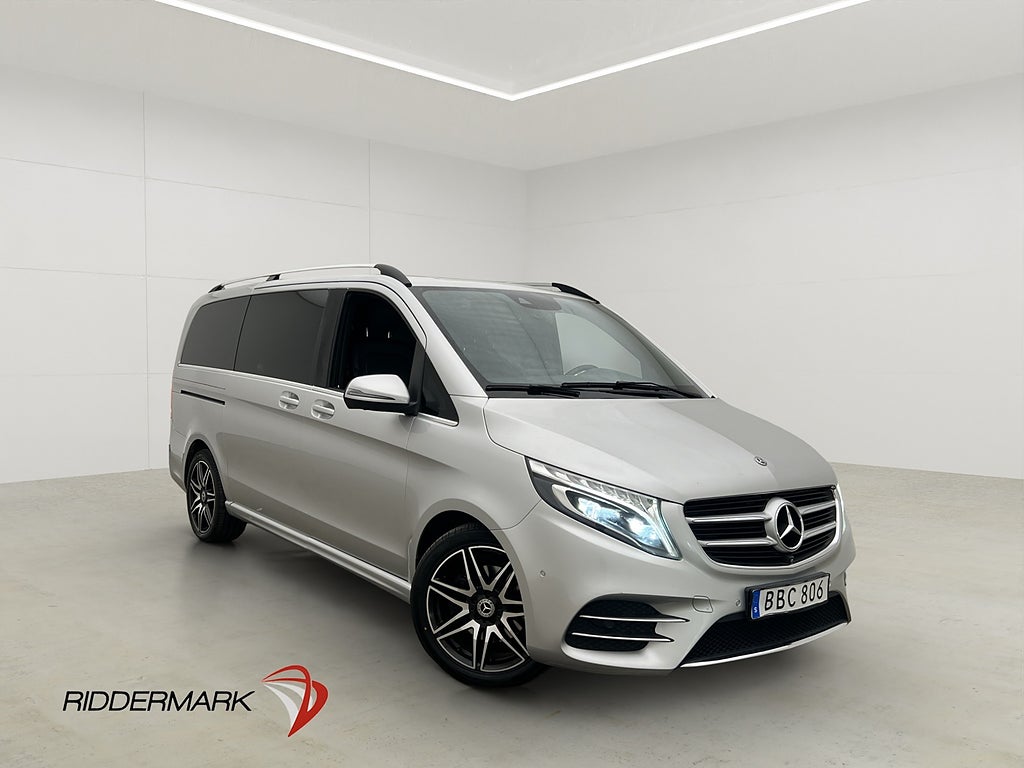Mercedes-Benz V 250d AMG Värm Drag Ambient Skinn 360° 7-Sits