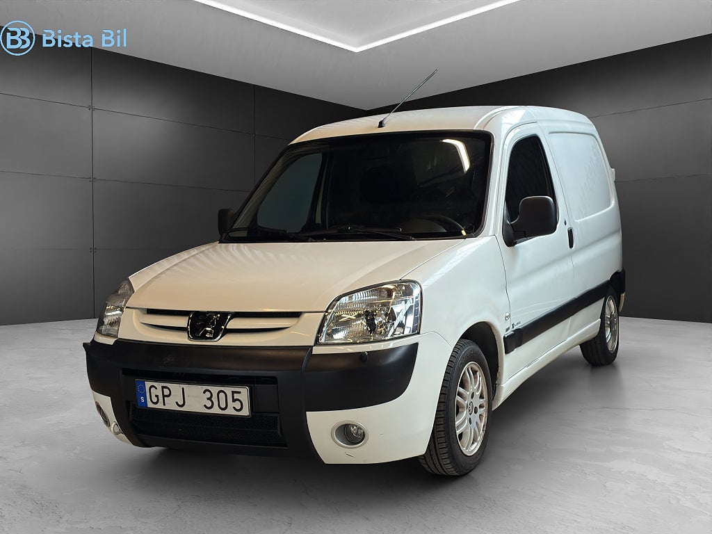 Peugeot Partner VAN UTÖKAD LAST 1.6 HDi / EN ÄGARE / NYSERVAD / 90Hk