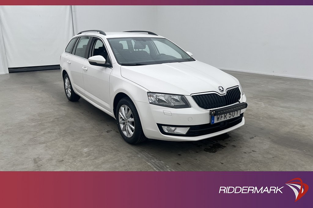 Skoda Octavia 1.0 TSI 115hk Comfort Värmare Sensorer Drag