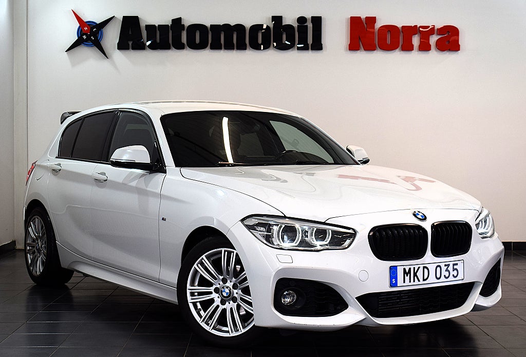 BMW 118d 5-dörrars Steptronic M Sport PDC/Keyless/Mocka