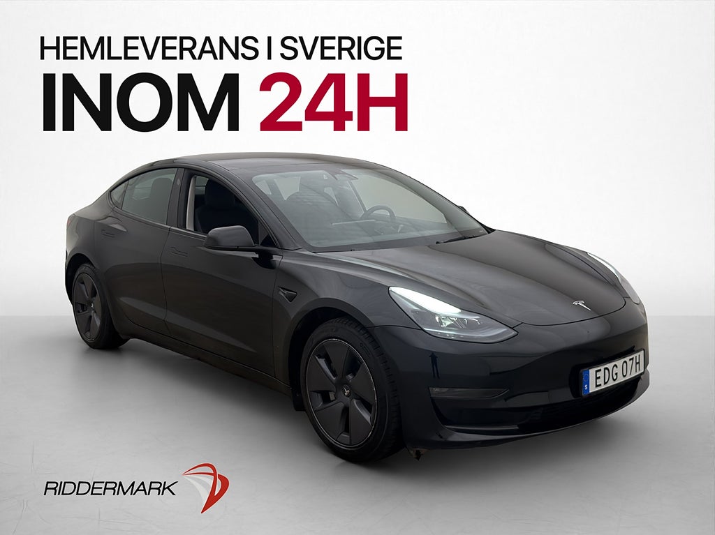 Tesla Model 3 Long Range AWD Autopilot Pano Svensksåld MOMS