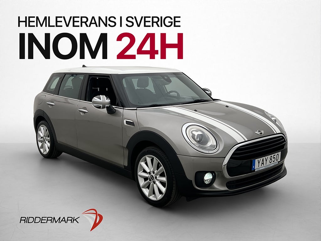 MINI Clubman 136hk Pepper Navigation Sensorer Sportratt