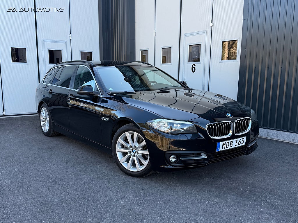 BMW 520d xDrive Touring Extravärmare Rattvärme Elbaklucka Drag