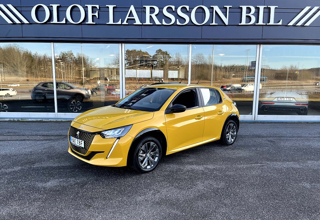Peugeot E-208 Active 50kw 136Hk PDC/Apple Carplay/Android Auto/