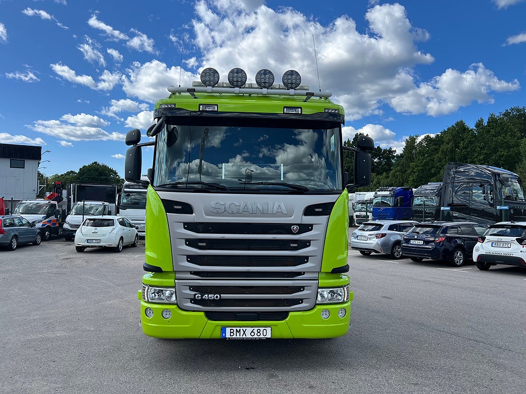 Scania G450 8x4*4 Tridem Kranväxlare