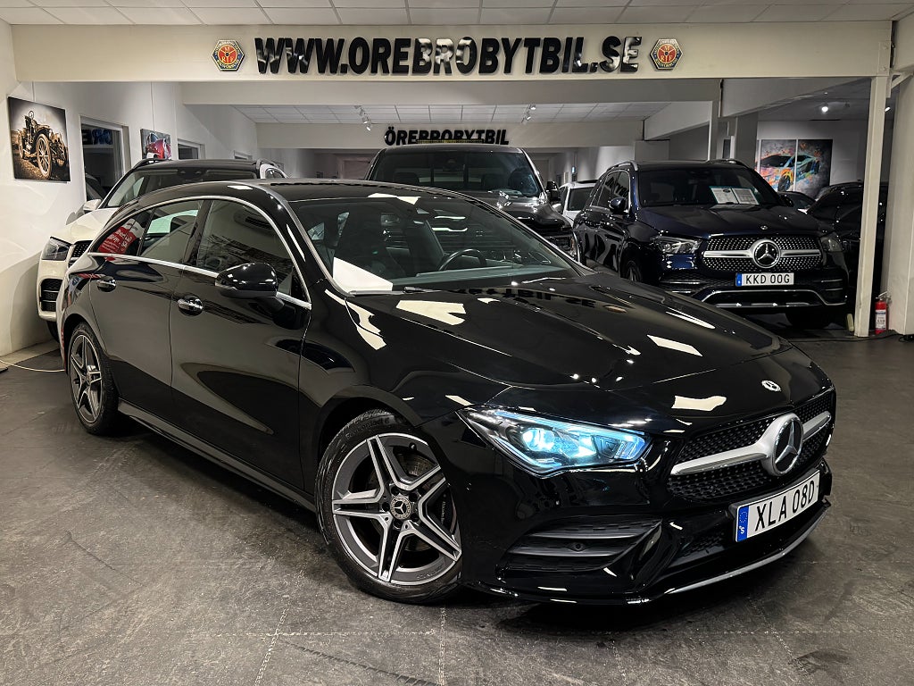 Mercedes-Benz CLA 200 d Shooting Brake AMG Gps Värmare Burmester 
