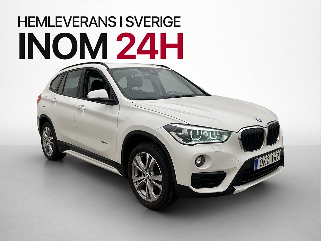 BMW X1 sDrive18i 136hk Sport line P-Sensorer Farthållare
