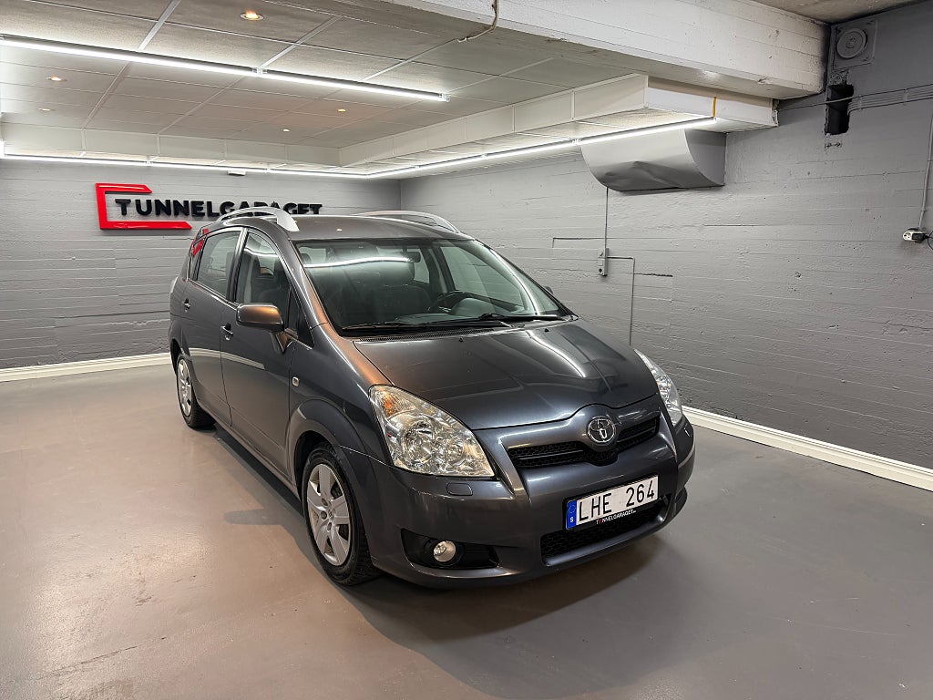 Toyota Corolla Verso 1.8 VVT-i  7-Sits Nybesiktigad 
