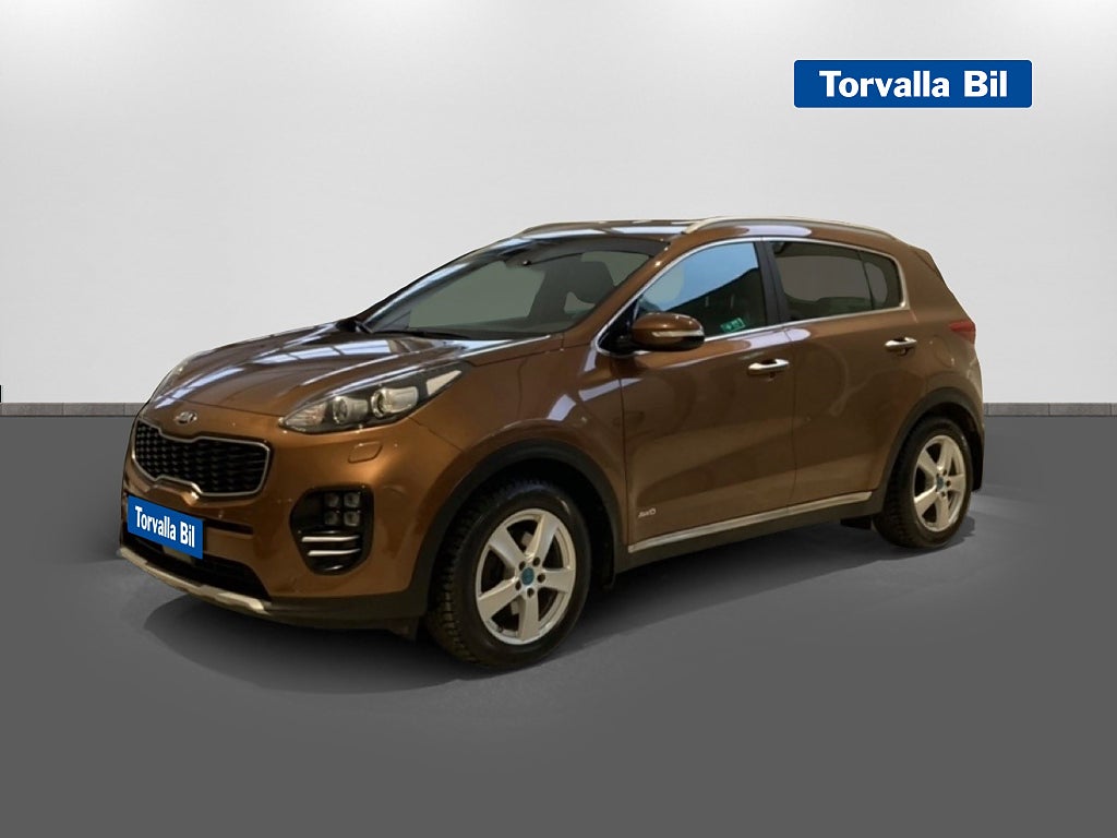 Kia Sportage 2.0 CRDi AWD GT-Line S&V-hjul/Kamera/JBL/Drag