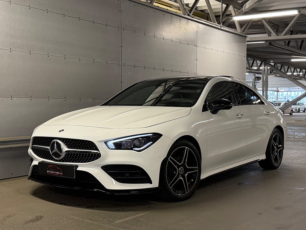 Mercedes-Benz CLA 200 AMG Night Package PANORAMATAK / PANELBELYSNING