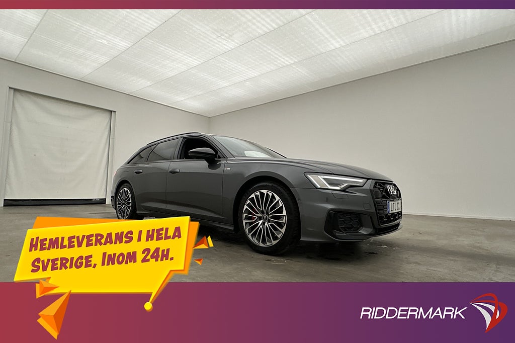 Audi A6 55 TFSI e Q 367hk S-Line Cockpit Matrix 4-Zons Drag