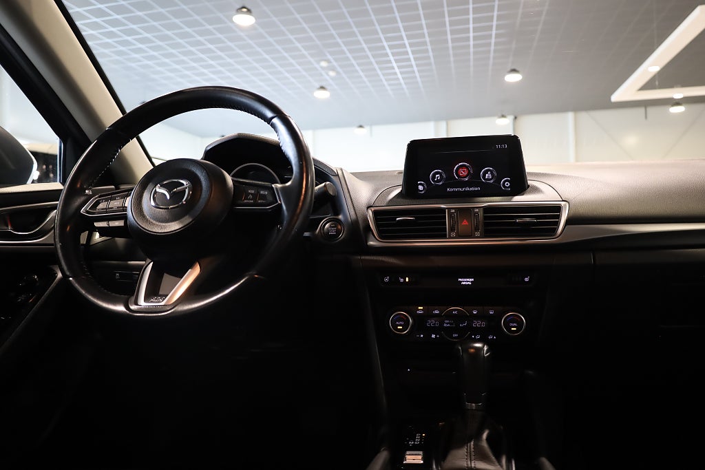 Mazda 3 Sport 2.0 SKYACTIV-G AUT M-Värme Navi Blåtand Rattvärme 2018