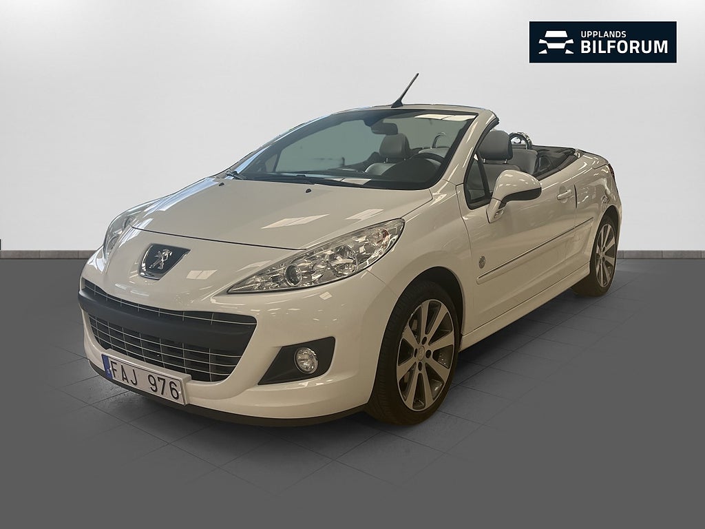 Peugeot 207 CC 1.6 VTi Roland Gaross plåtcab 120hk