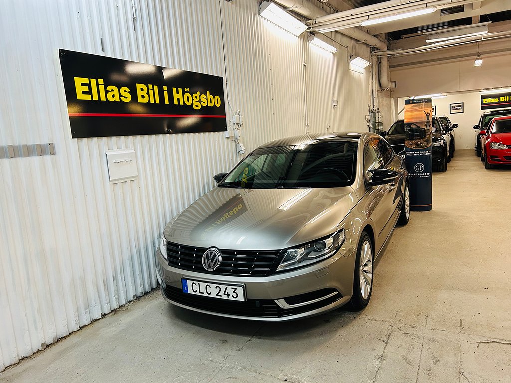 Volkswagen CC 2.0 TDI BlueMotion Euro 5-Svensksåld,lågmil