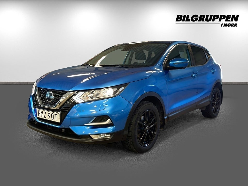 Nissan Qashqai 1.3 DIG-T DCT (V-hjul, Drag, Värmare)