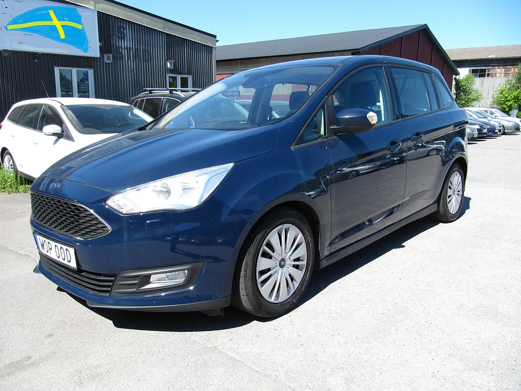 Ford Grand C-Max 1.0 EcoBoost Euro 6 AC/ 7 SITSIG / ÅrsSkatt 536:-