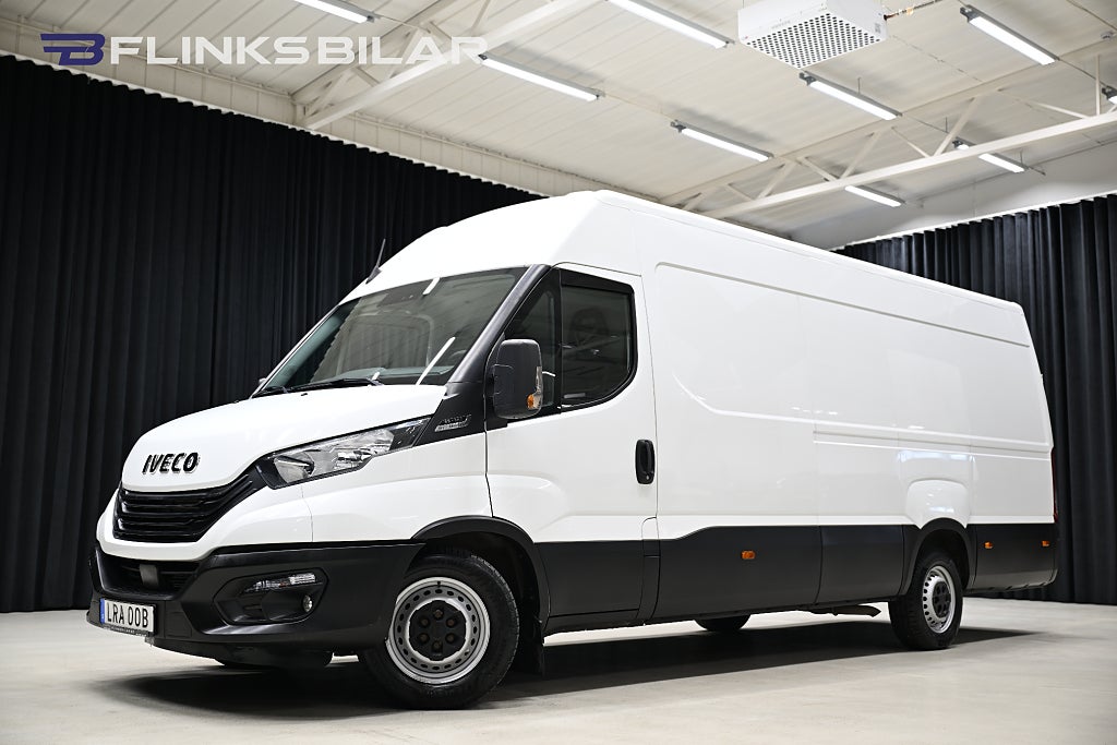 Iveco Daily 136HK XXL-Skåp Automat|Webasto|3.5ton-drag|Lågmil|Moms