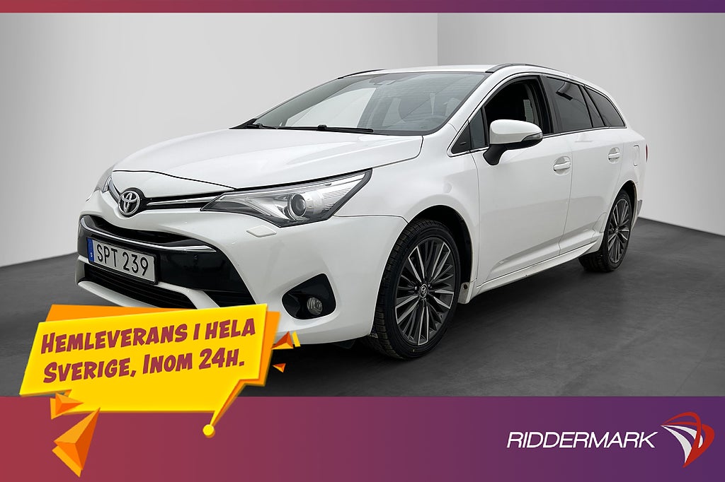 Toyota Avensis 1.8 Active Plus Kamera Skinn Farthållare