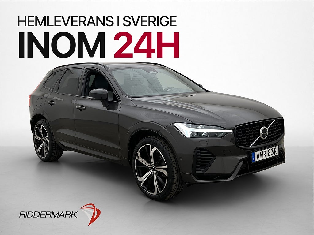 Volvo XC60 T8 AWD 456hk R-Design Pano H/K Drag 360° Värmare