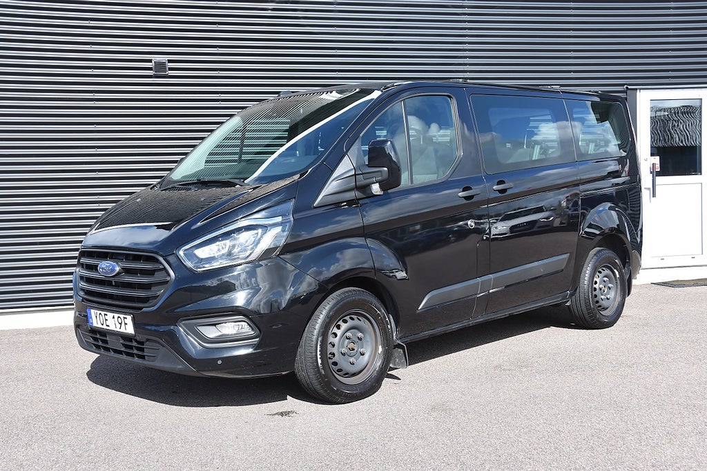 Ford Transit Custom 320 Kombi 2.0 9-sits Drag, Kamera Euro 6