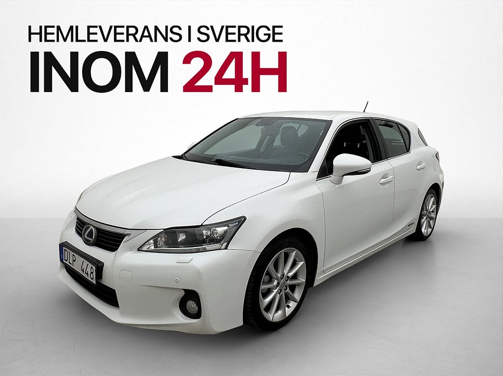 Lexus CT 200h Executive Luxury Skinn Kamera Navi Elstol