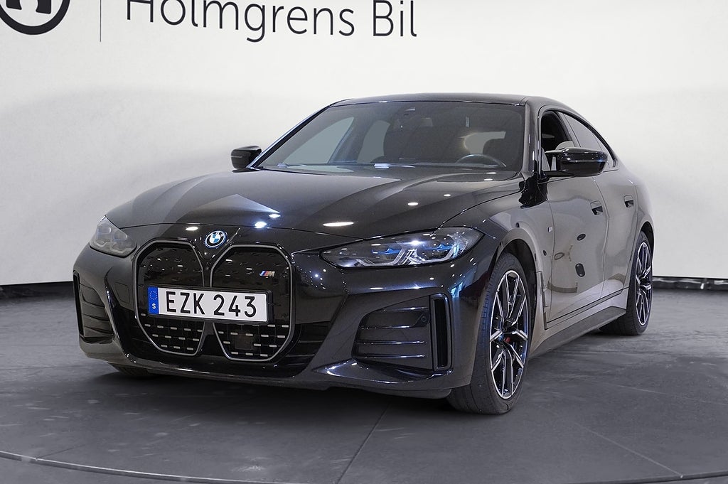 BMW i4 M50 xDrive Gran Coupé 3,65% ränta Dragkrok Navigation Laserlight